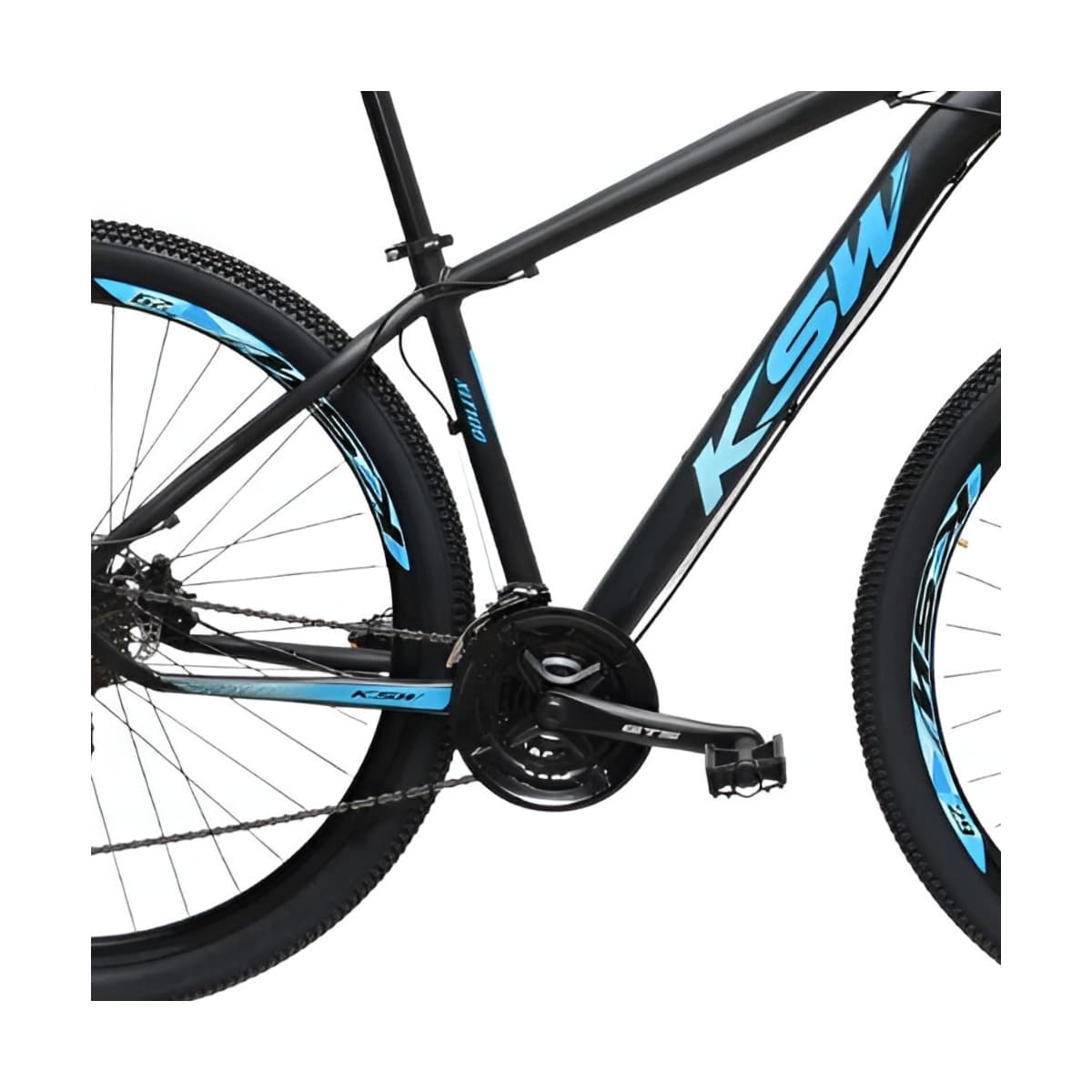 Bicicleta Aro 29 KSW 27 Velocidades Freio Disco Hidráulico