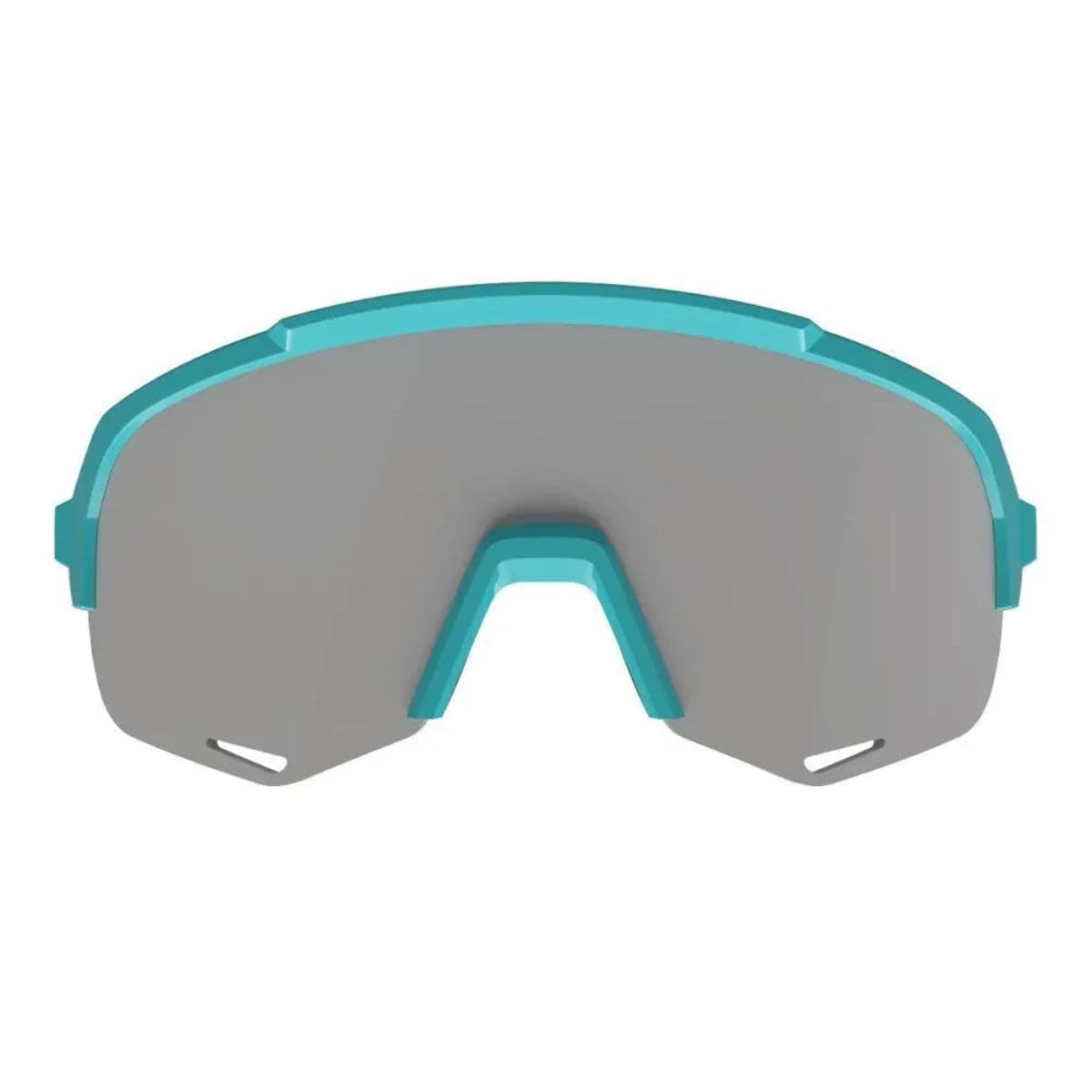 Oculos Ciclismo HB Edge R Matte Turquoise Silver