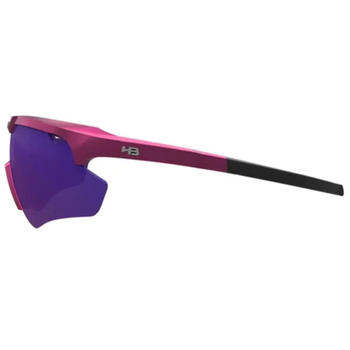 Oculos Ciclismo HB Shield Comp 2.0 M Metallic Pink Blue Chrome