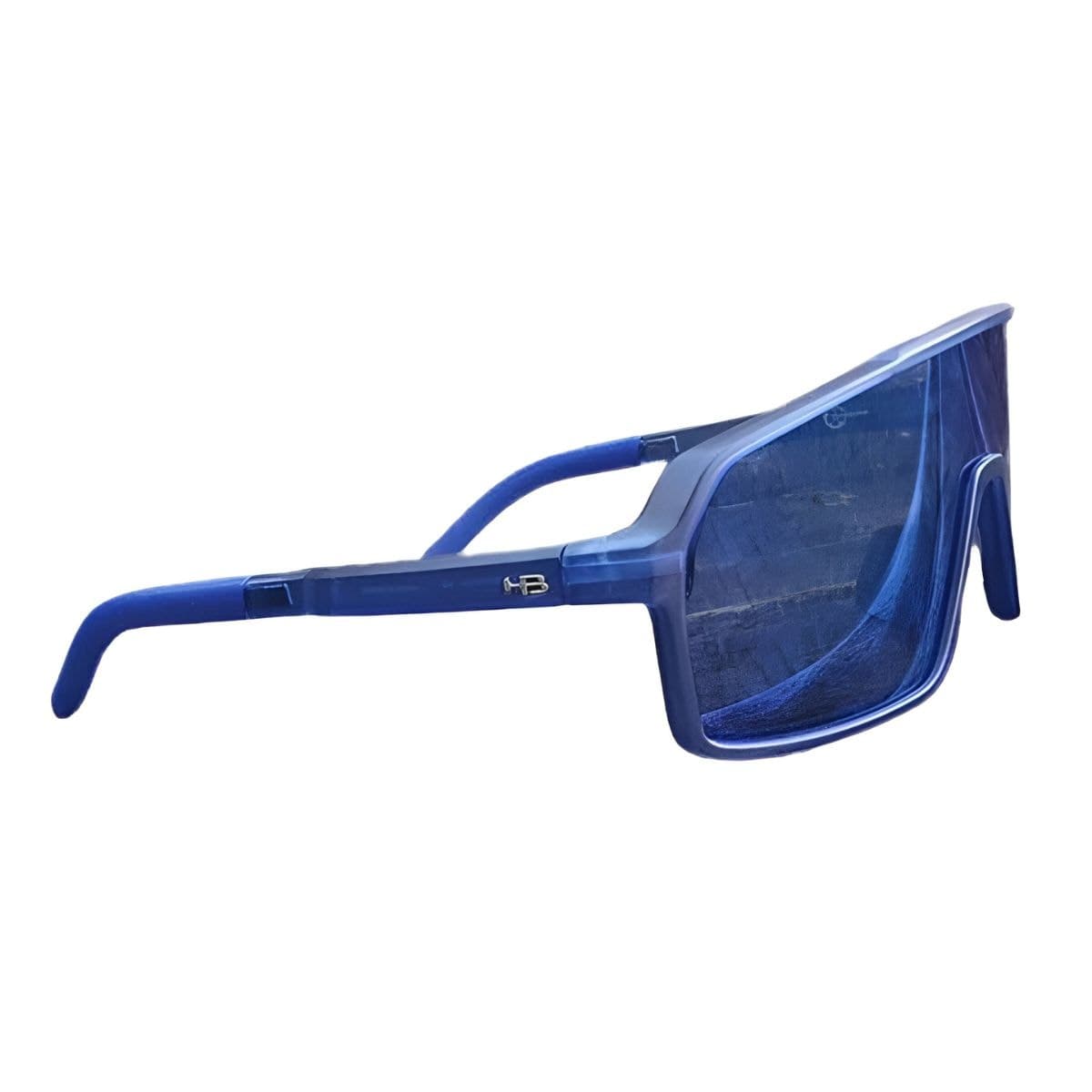 Oculos Ciclismo HB Grinder M Clear Blue Chrome