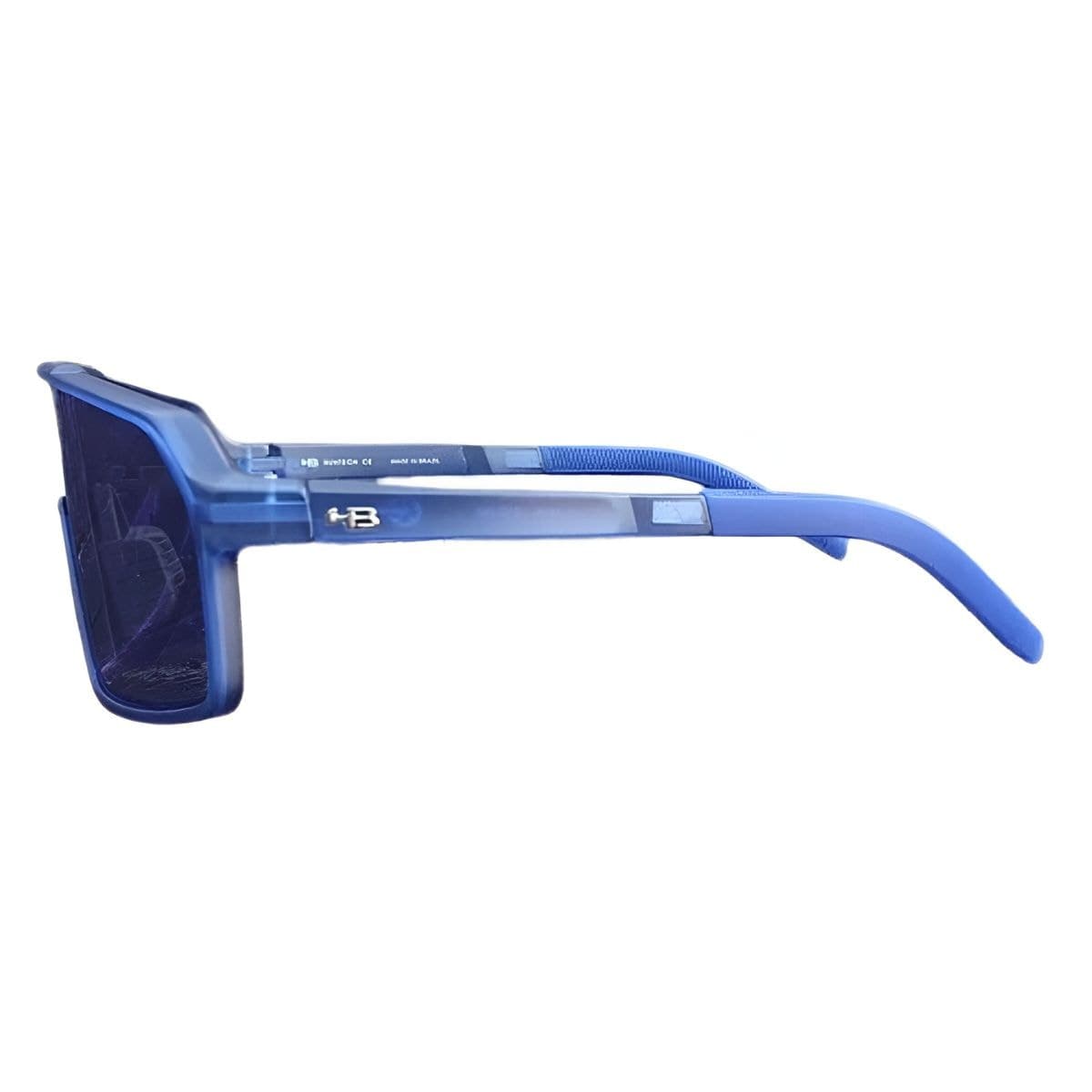 Oculos Ciclismo HB Grinder M Clear Blue Chrome