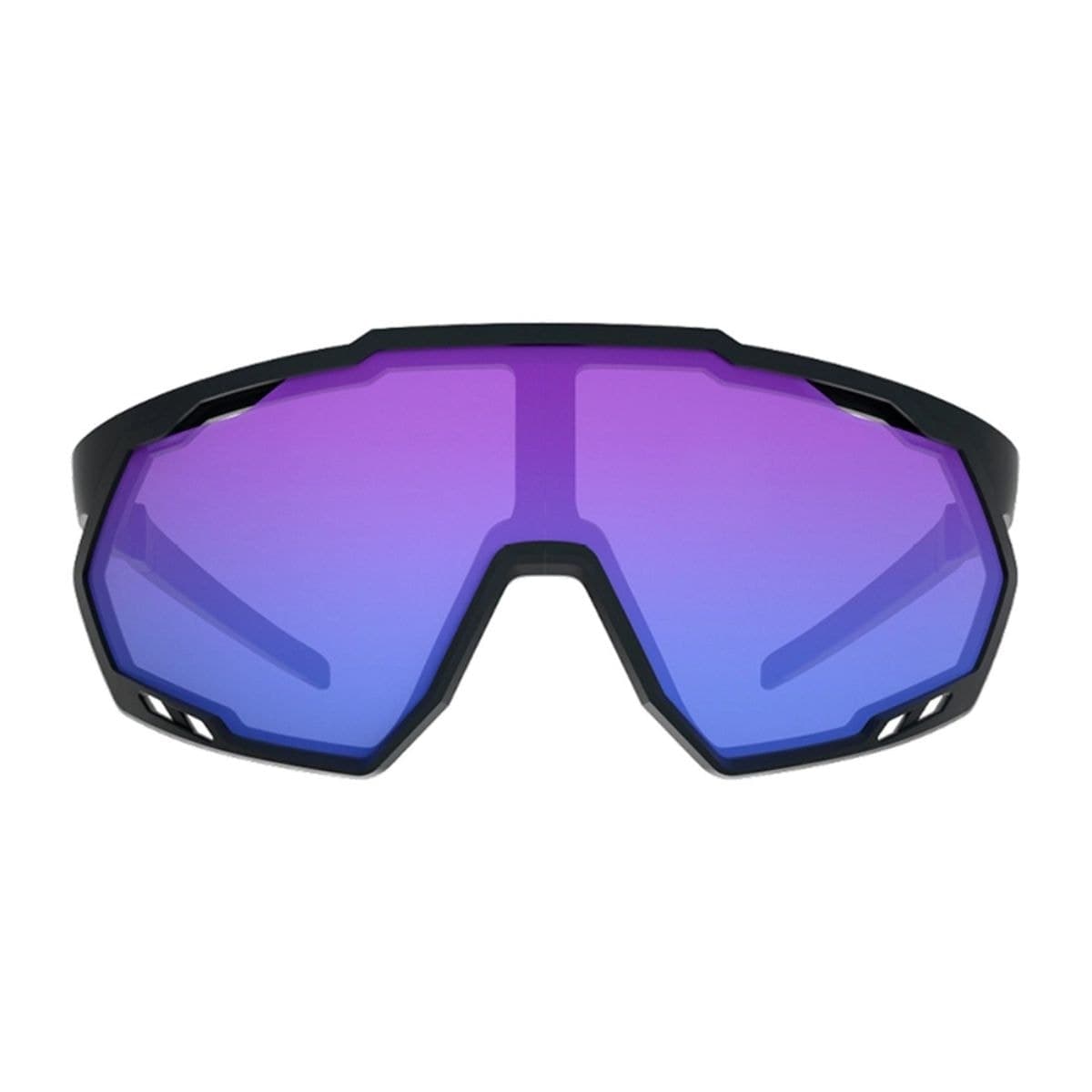 Oculos Ciclismo HB Spin Matte Black Blue Red Chrome