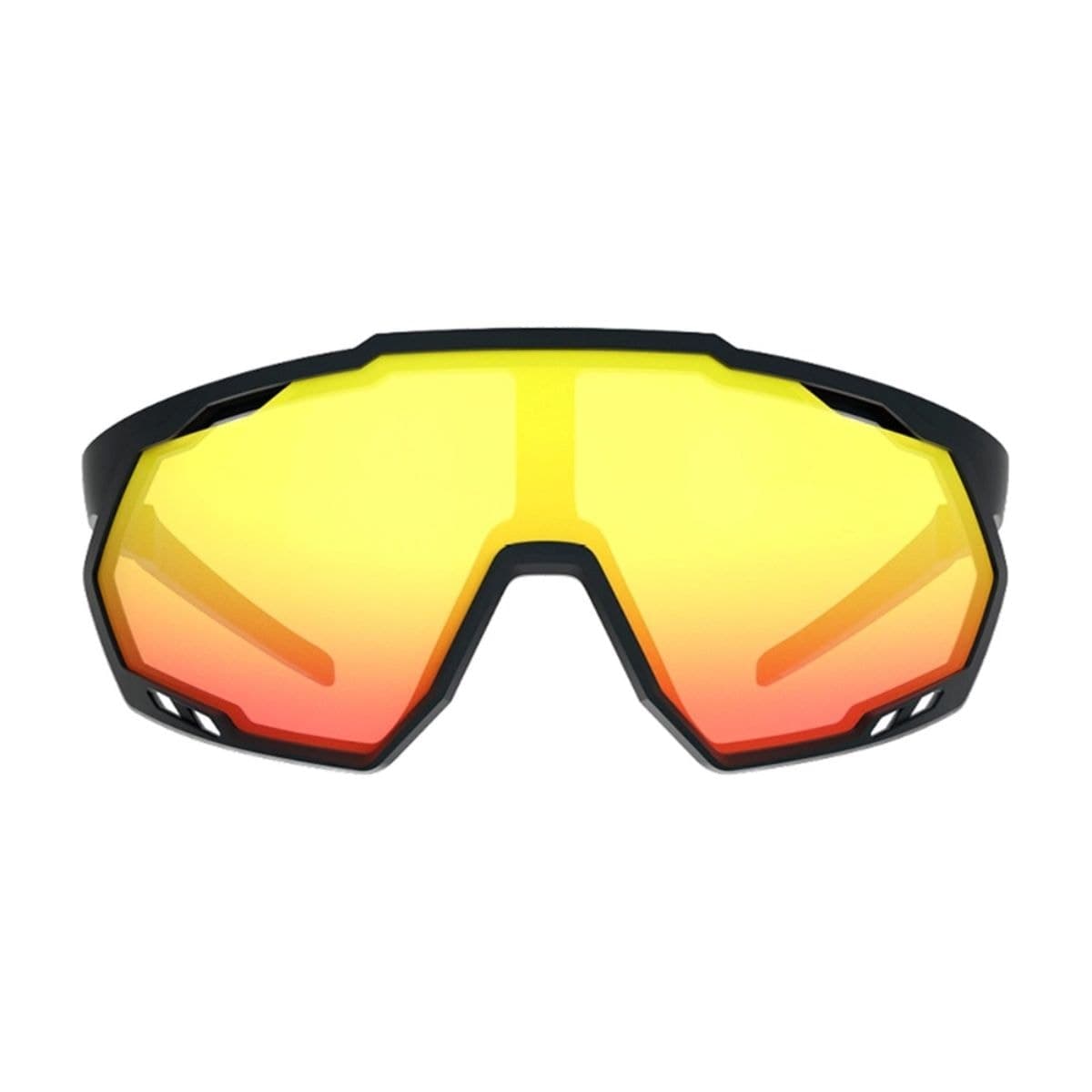 Oculos Ciclismo HB Spin Matte Black Blue Red Chrome