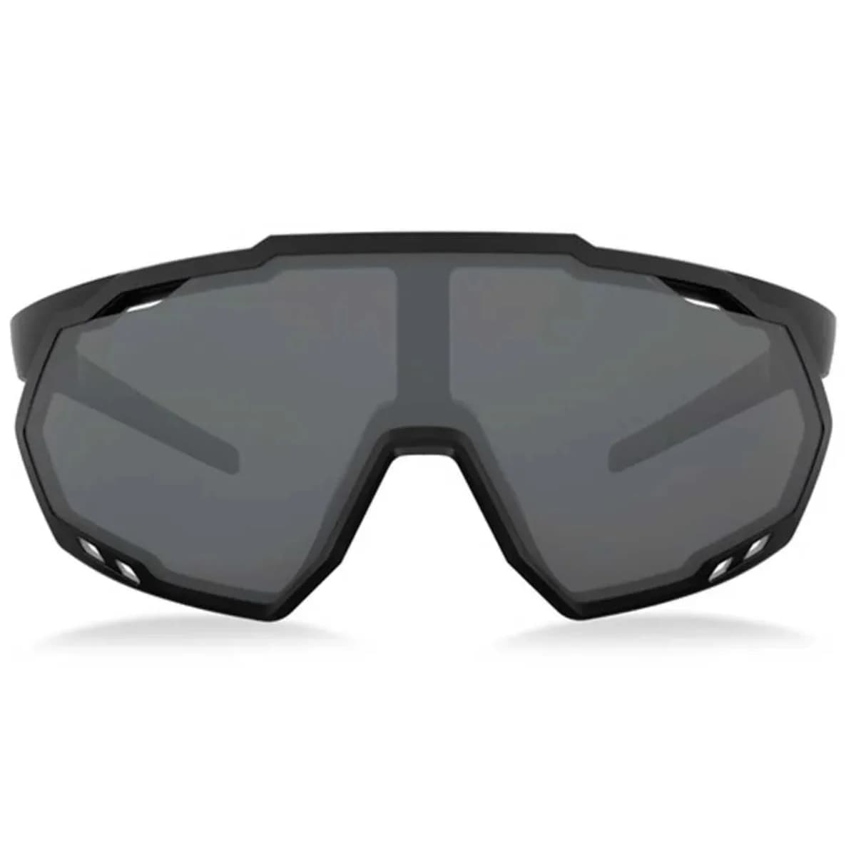 Oculos Ciclismo HB Spin Matte Black Gray Cristal