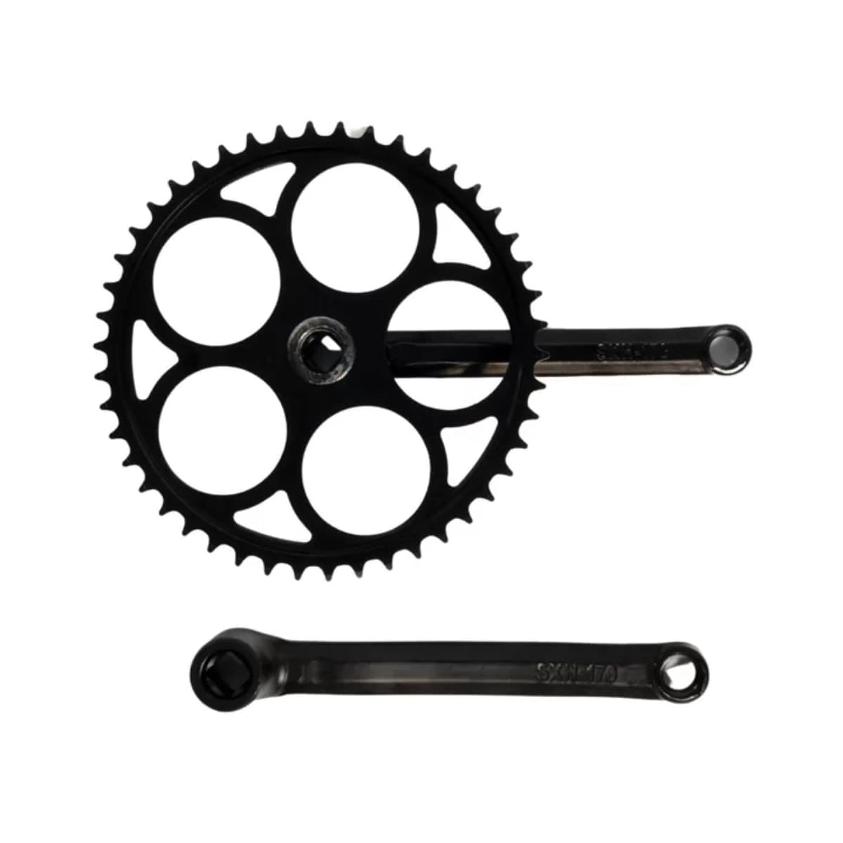 Pedivela Aço Single Inviktus 46D Preto 170mm