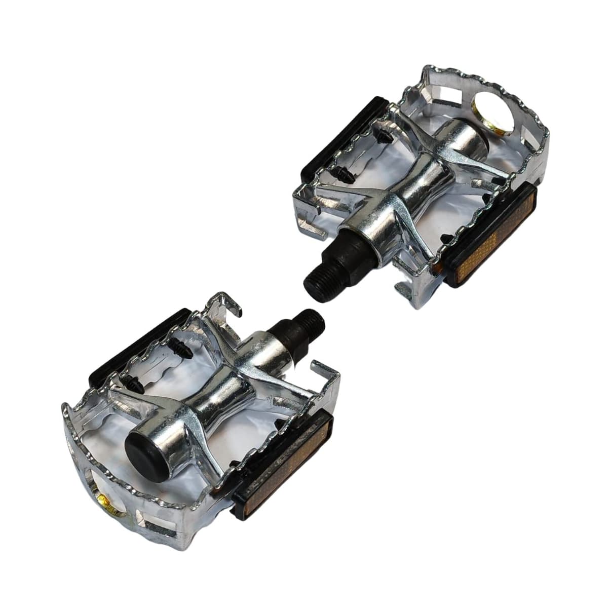 Pedal Bike Importado Sueco 1/2 Alumínio Prata