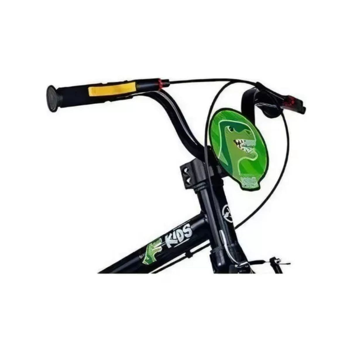 Bicicleta Aro 16 Absolute Dino Preto e Verde