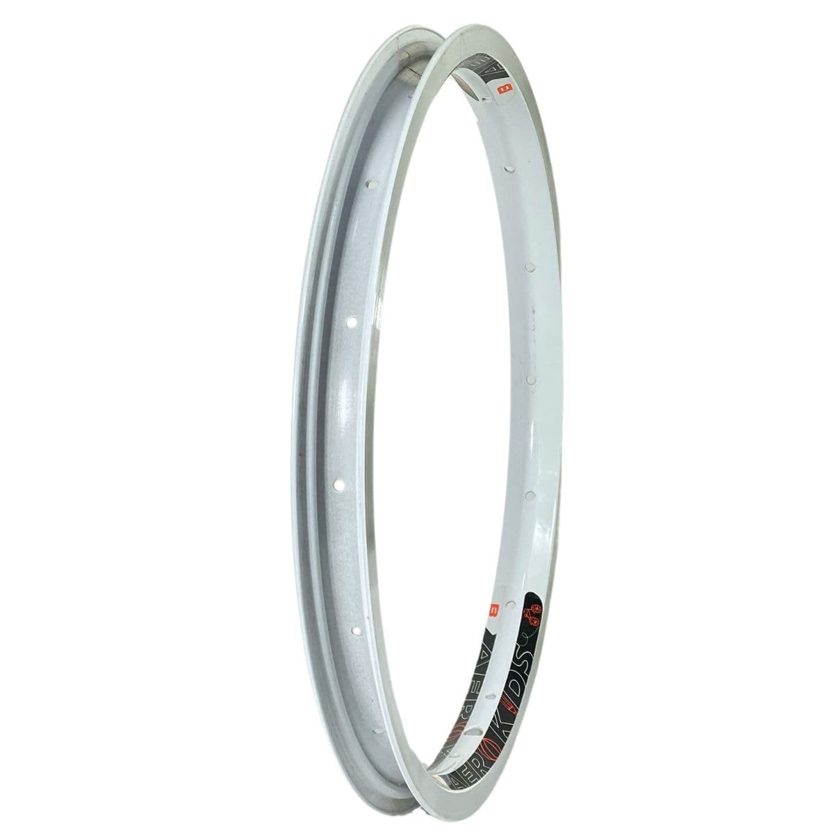 Aro 16 Aero Alumínio Arosul Belumi Kid Branco CNC 16 Furos