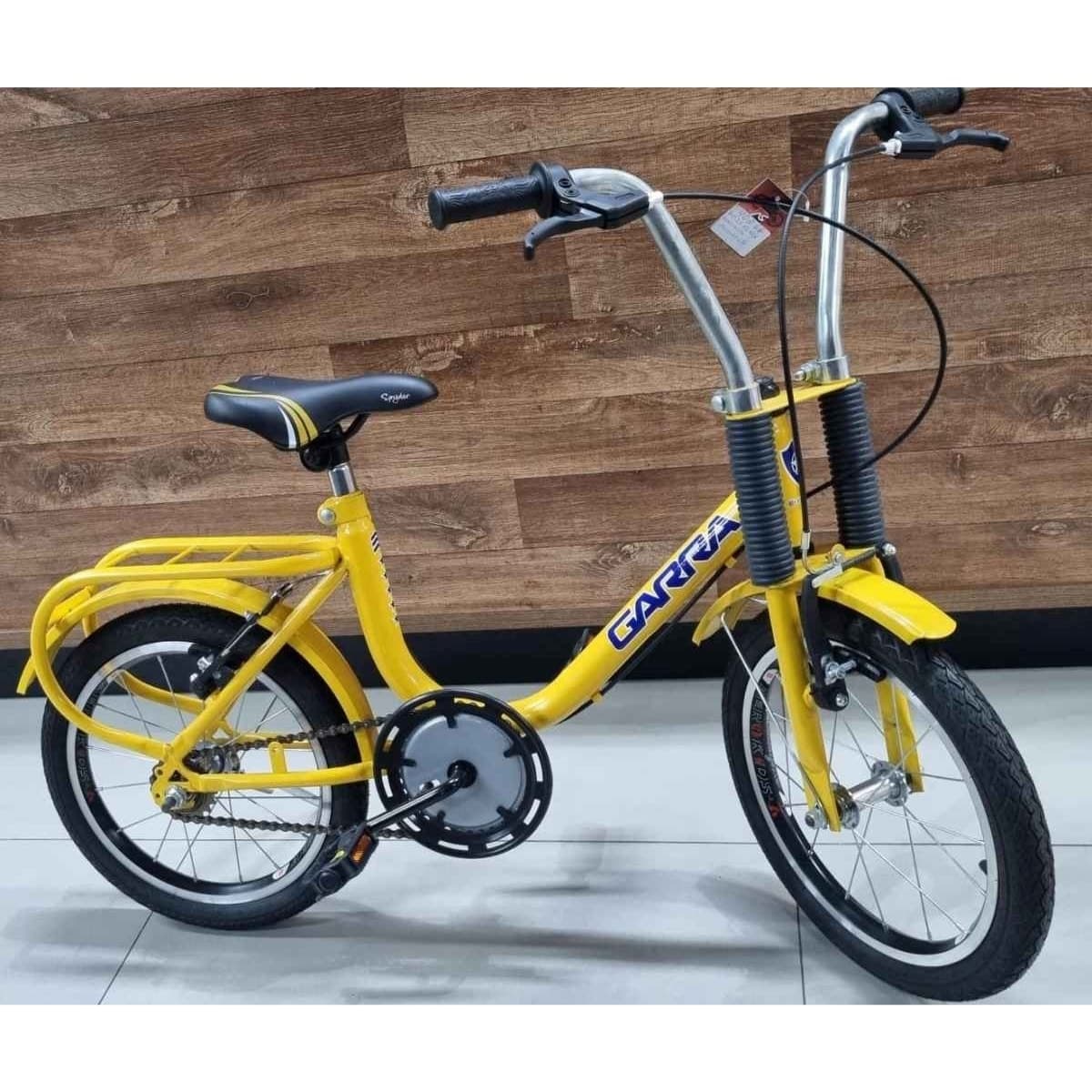 Bicicleta Aro 16 Garra7 Berlineta Amarelo