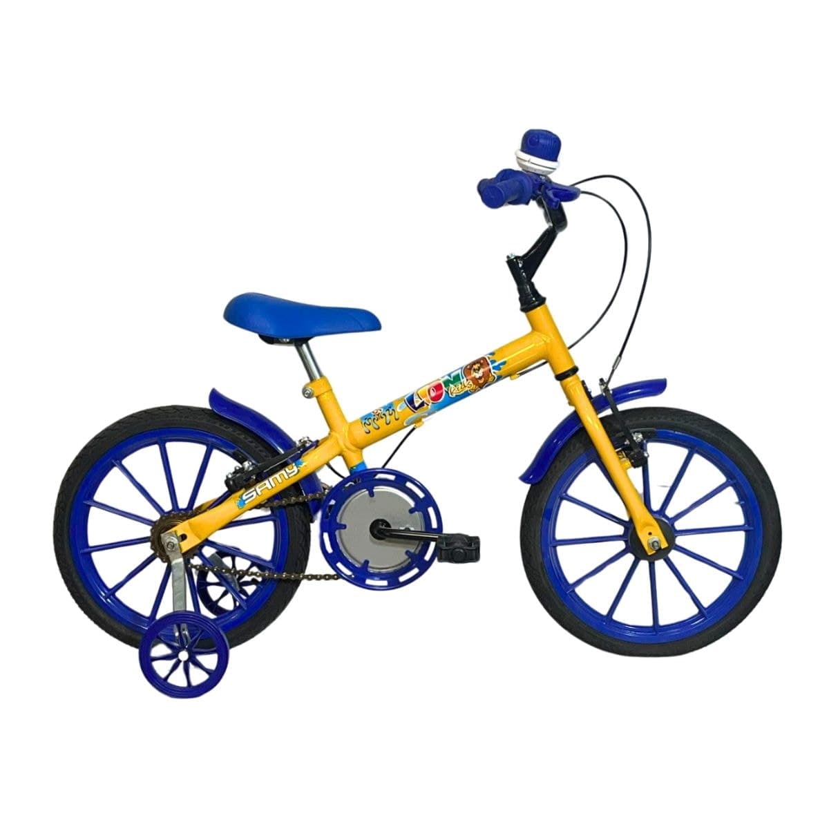 Bicicleta Aro 16 Volpx Amarelo e Azul