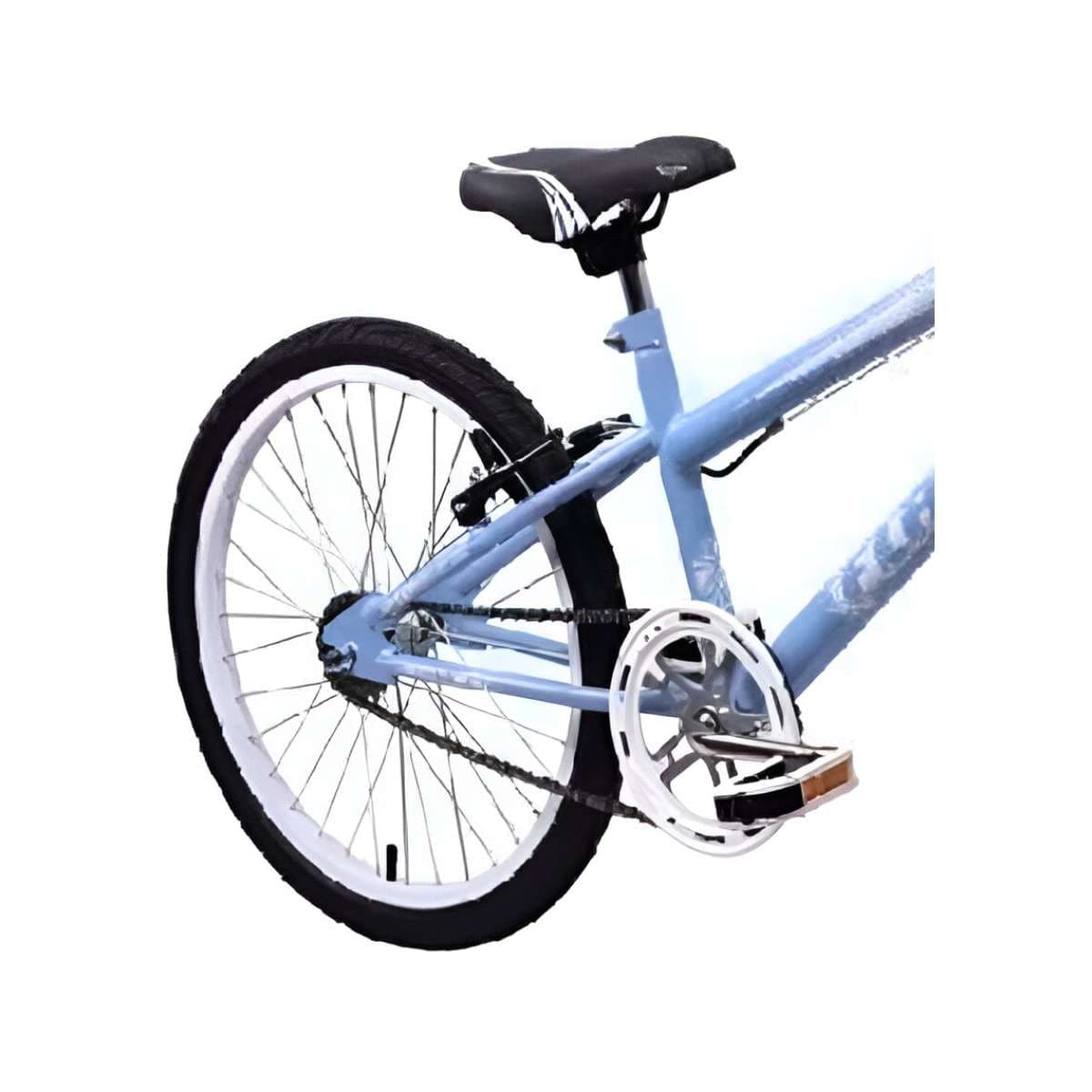 Bicicleta Aro 20 Garra7 Flash MTB Azul Bebe e Branco