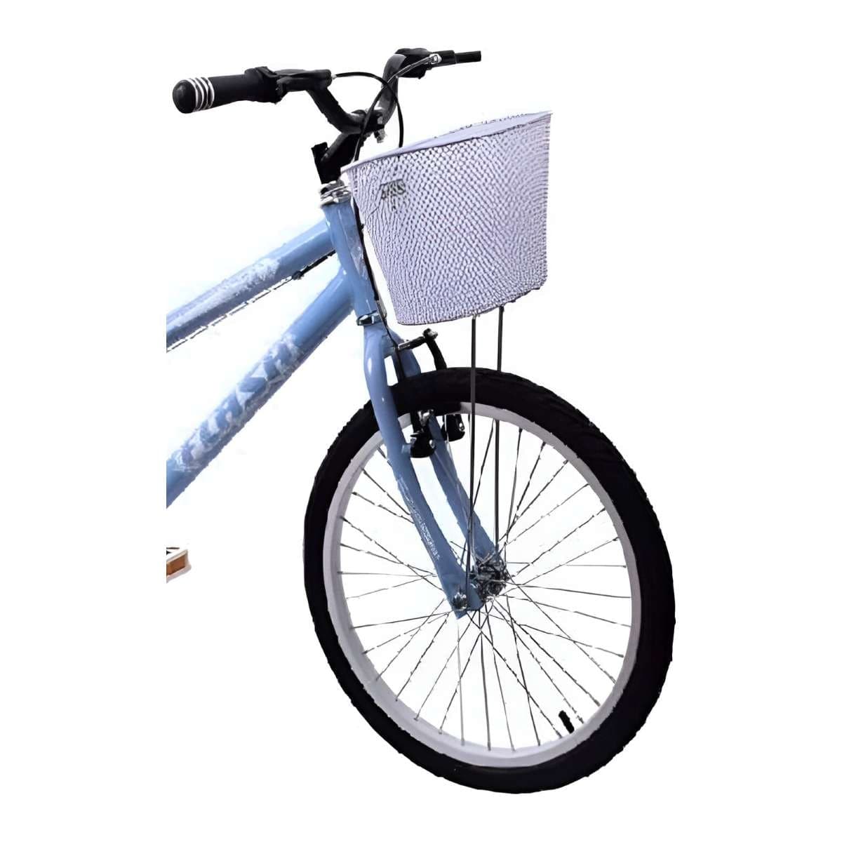 Bicicleta Aro 20 Garra7 Flash MTB Azul Bebe e Branco