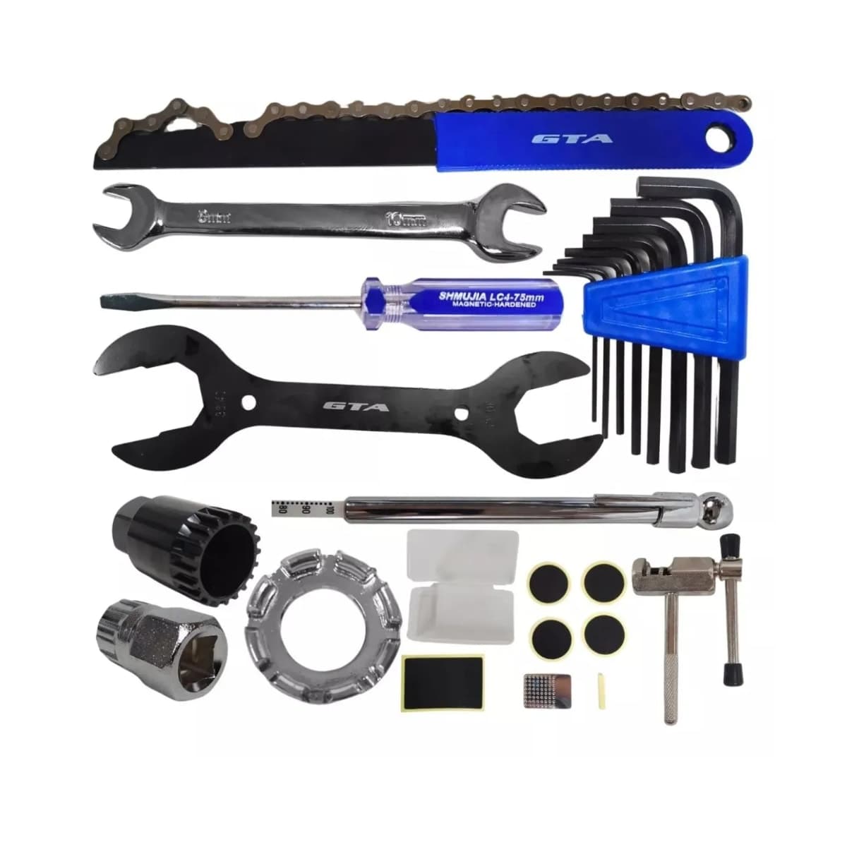 Kit Maleta Jogo 37 Peças Ferramentas Bike Bicicleta Pro