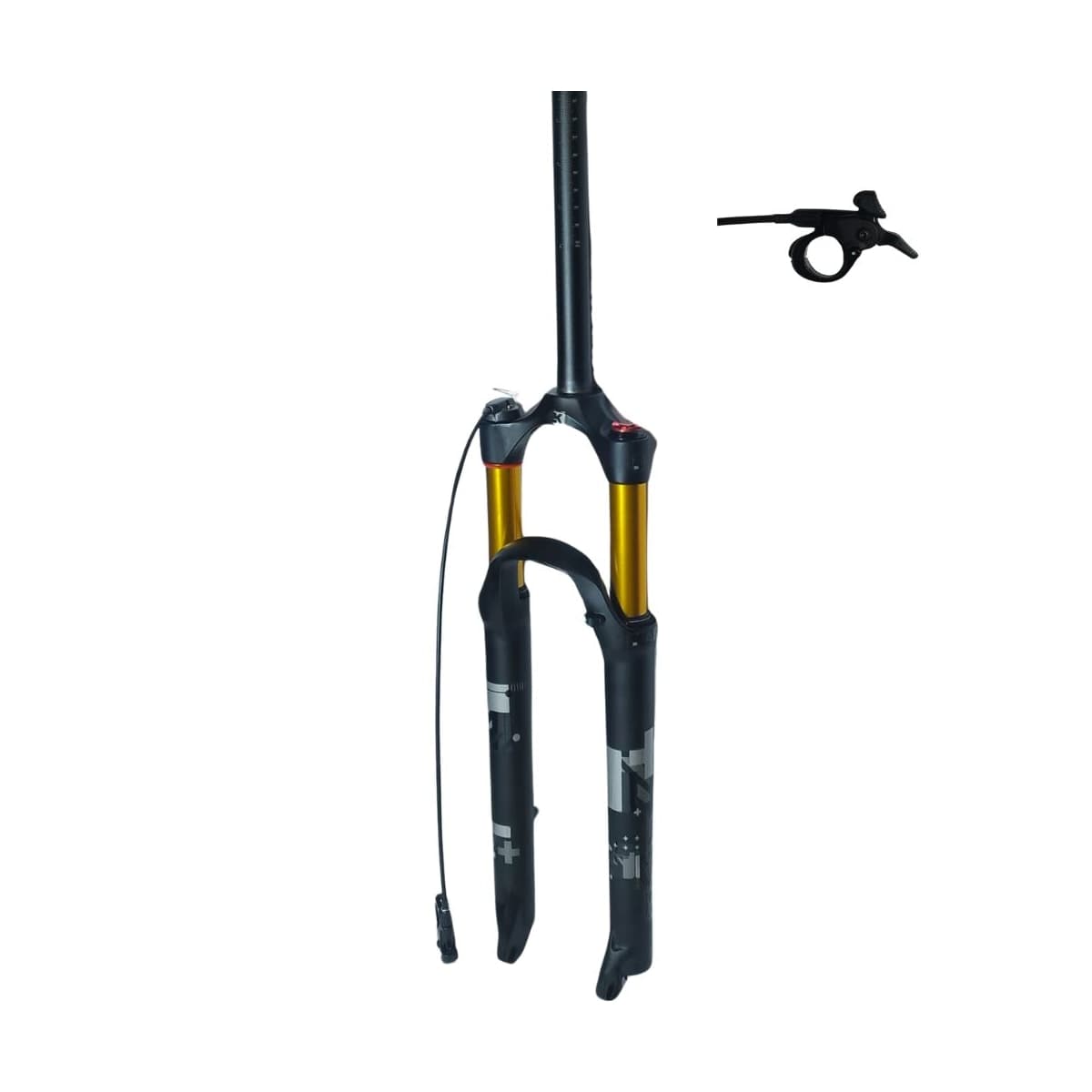 Garfo Suspensão Bike Aro 29 Kapa M7 Over Preto e Cinza Com Trava