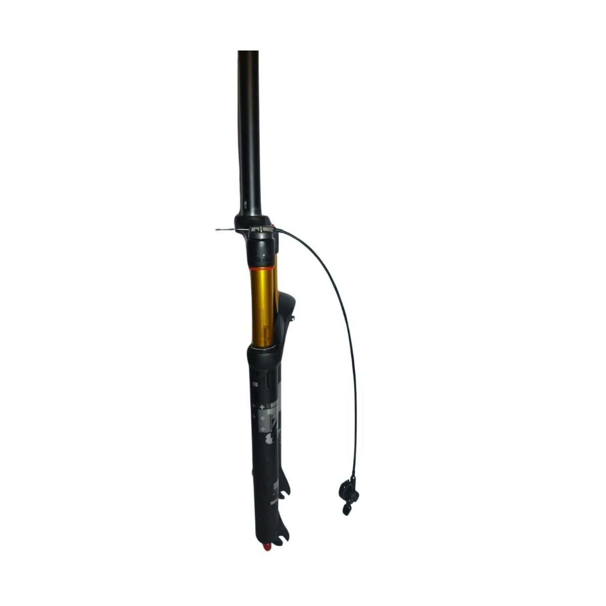 Garfo Suspensão Bike Aro 29 Kapa M7 Over Preto e Cinza Com Trava