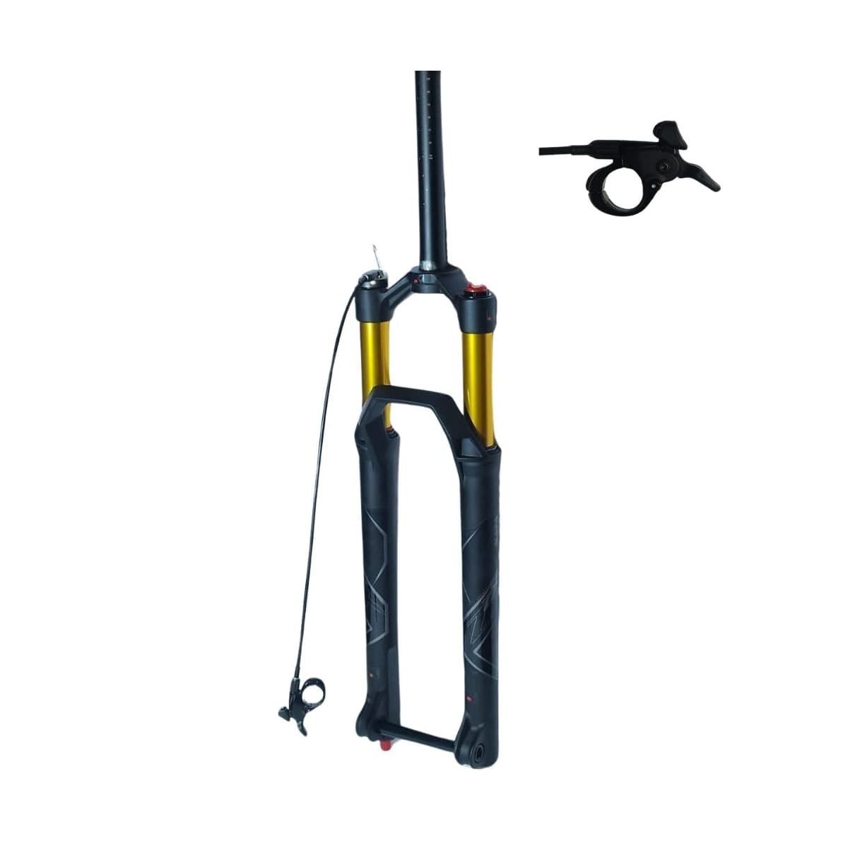 Garfo Suspensão Bike Aro 29 Kapa ZX Boost Over Preto Com Trava