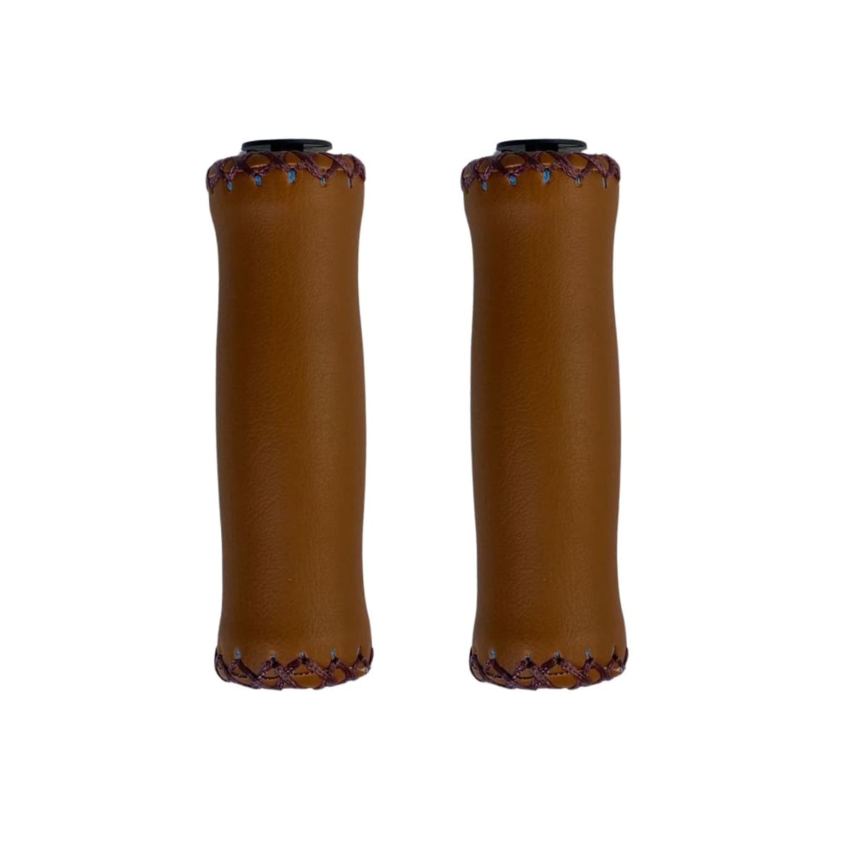 Manopla Bike GTS Sew FG-177 Marrom Borracha 120mm