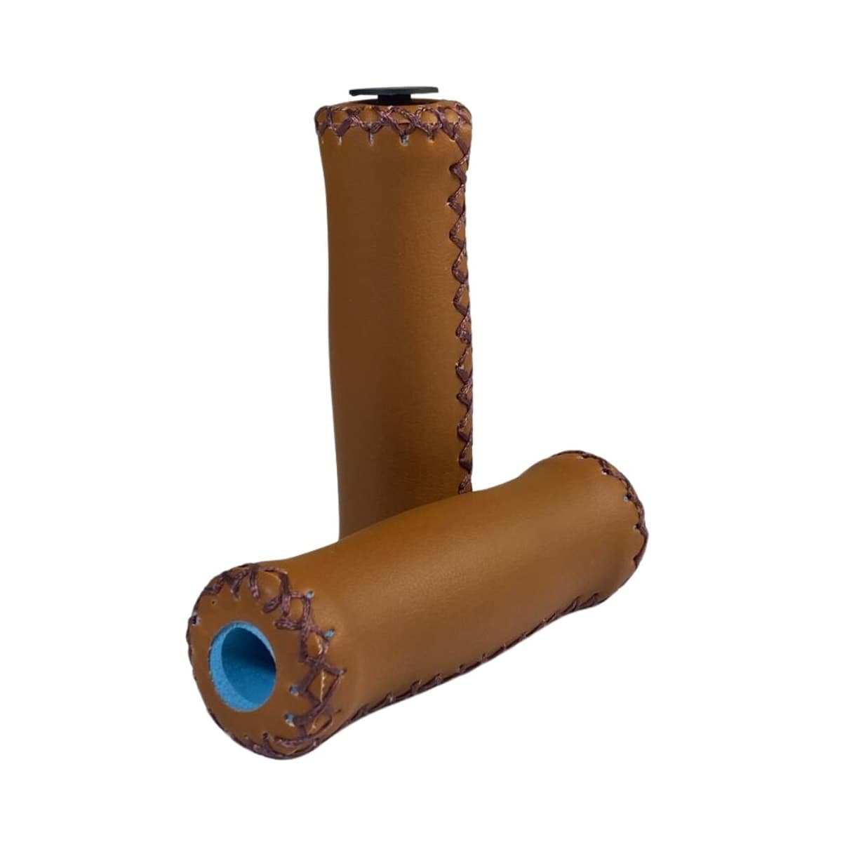 Manopla Bike GTS Sew FG-177 Marrom Borracha 120mm