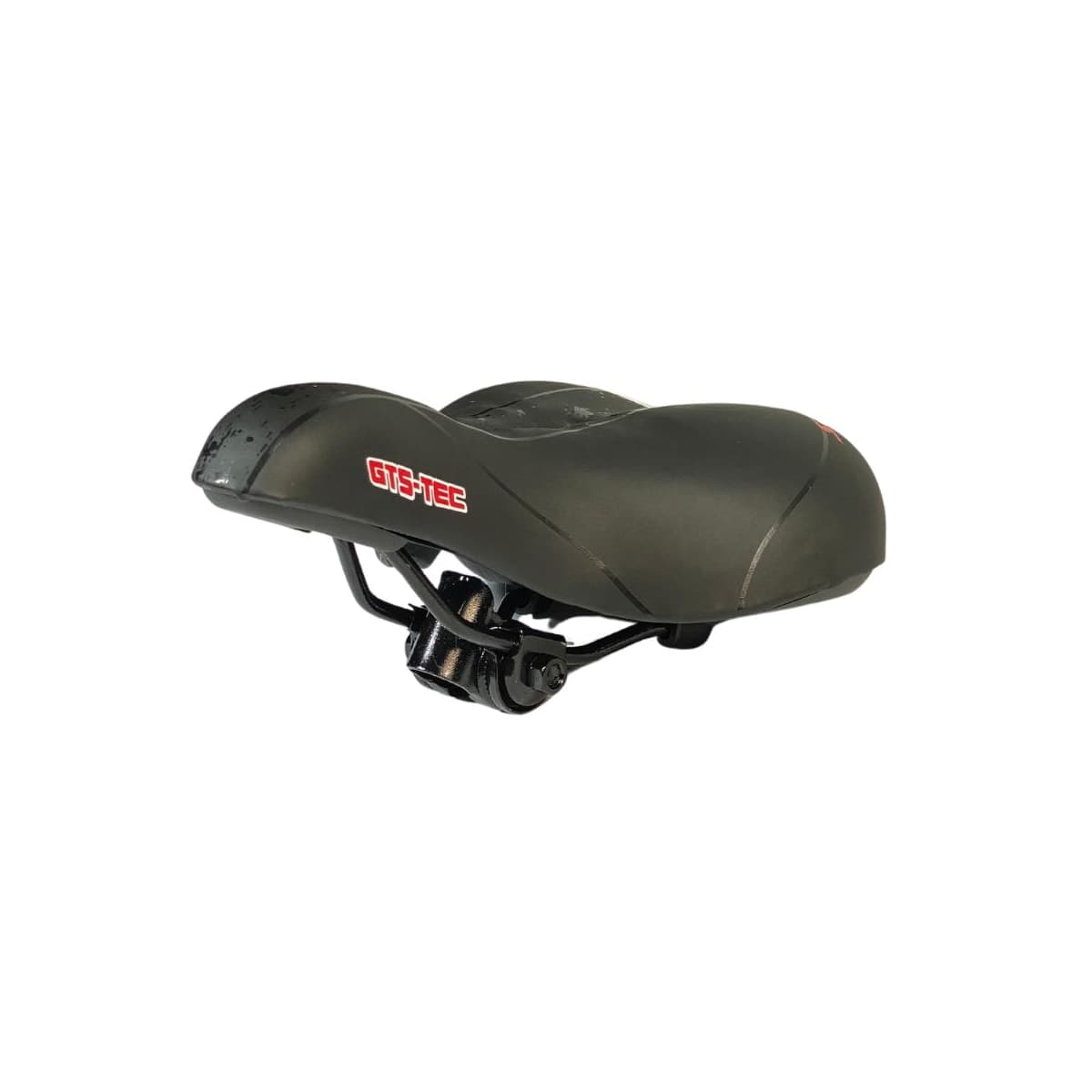 Selim MTB GTS Vazado 8101 Super G Big Vermelho Com Canote e Manopla