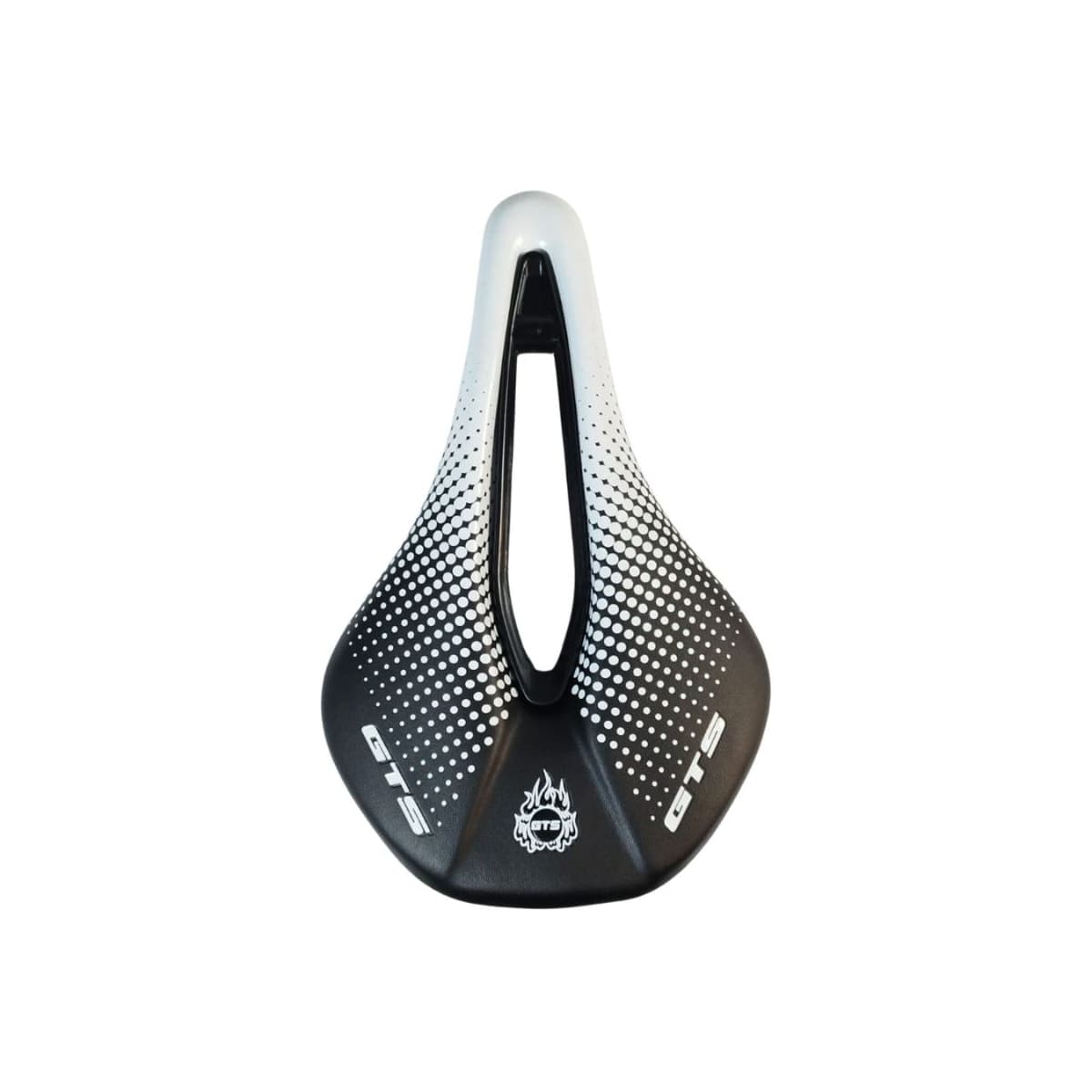 Selim MTB GTS Vazado 801 Branco Com Manopla BR