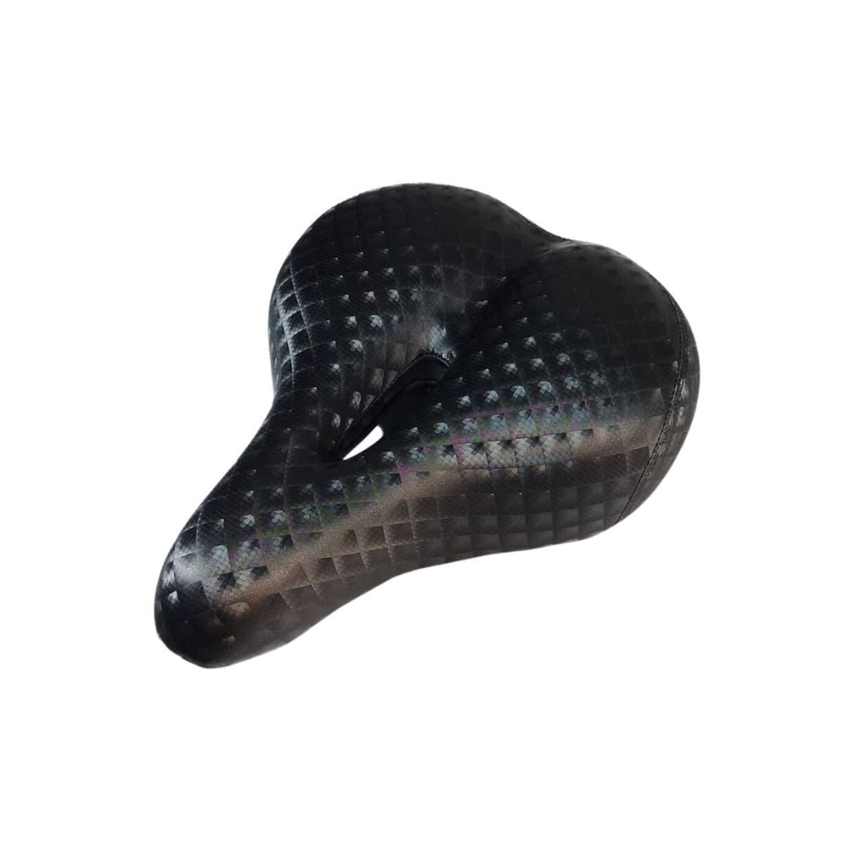 Selim MTB GTS-TEC Vazado Elast 114-LD Diamond Preto Led Soft