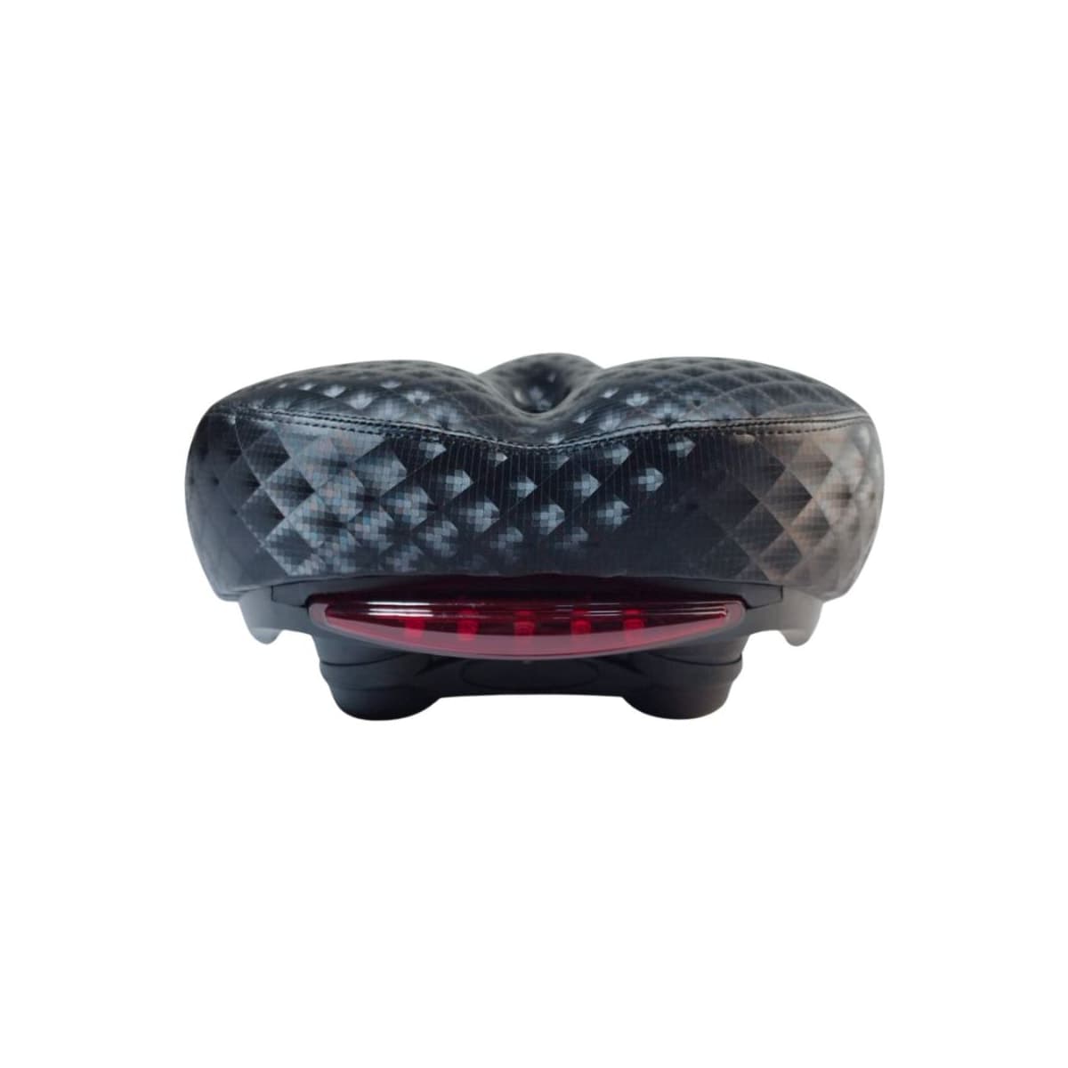 Selim MTB GTS-TEC Vazado Elast 114-LD Diamond Preto Led Soft
