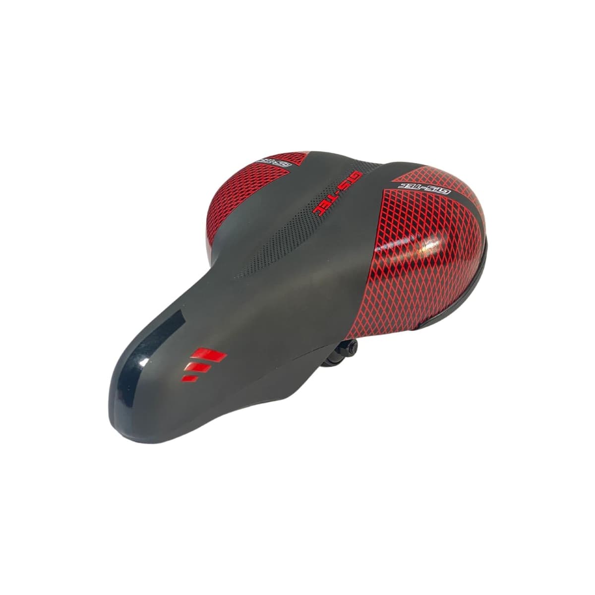 Selim Passeio GTS-TEC Middle Com Elastomer Vermelho 533 Com Manopla