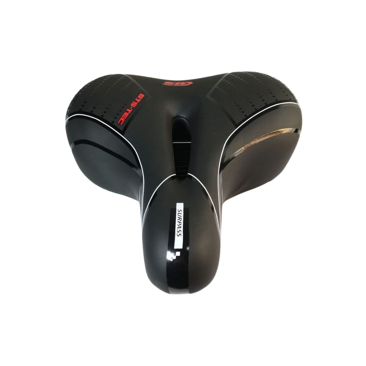 Selim MTB GTS Vazado Largo Surpass 23525 Vermelho BR
