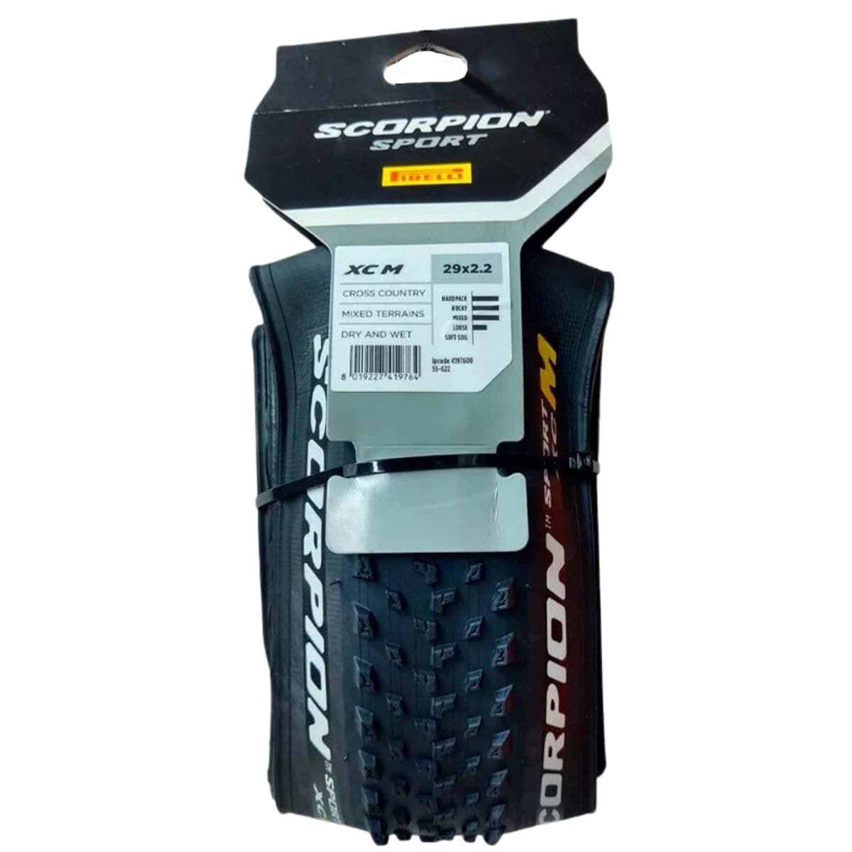 Pneu 29x2.20 Pirelli Scorpion XC M Preto