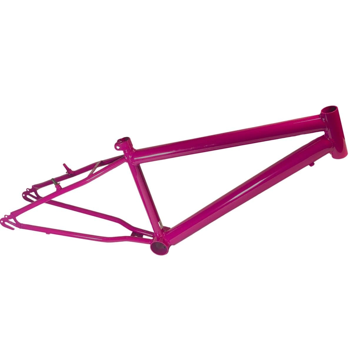 Quadro de Bicicleta 24 Samy Spark Rebaixado Vermelho Com Garfo
