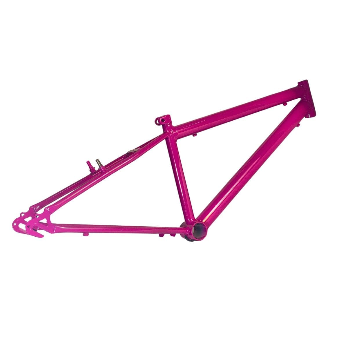 Quadro de Bicicleta 24 Samy Spark Rebaixado Vermelho Com Garfo
