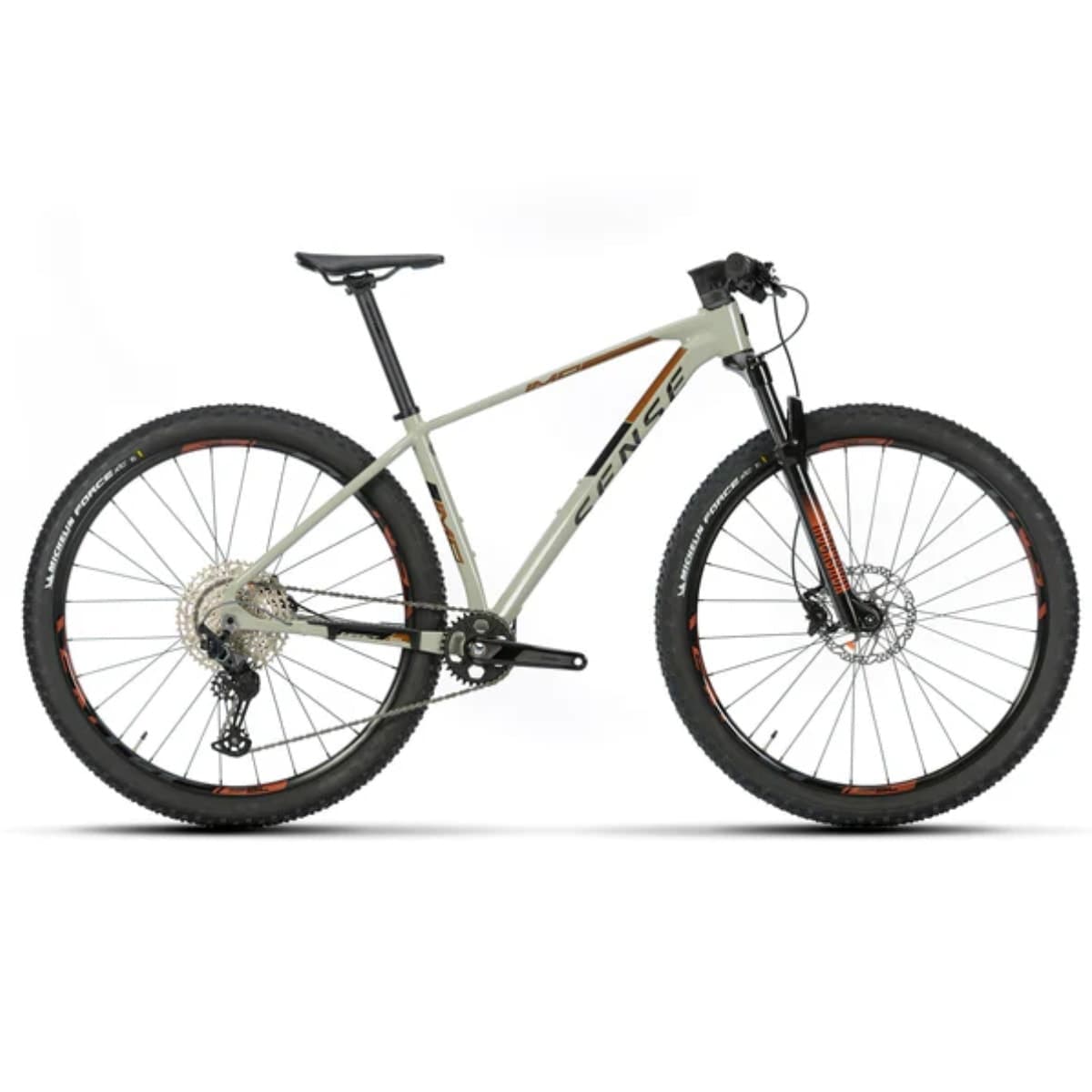 Bicicleta Aro 29 Sense Impact Sl Deore / SLX Cinza e Marrom