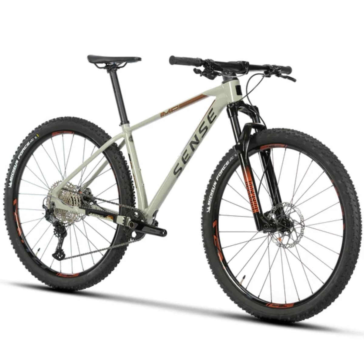 Bicicleta Aro 29 Sense Impact Sl Deore / SLX Cinza e Marrom