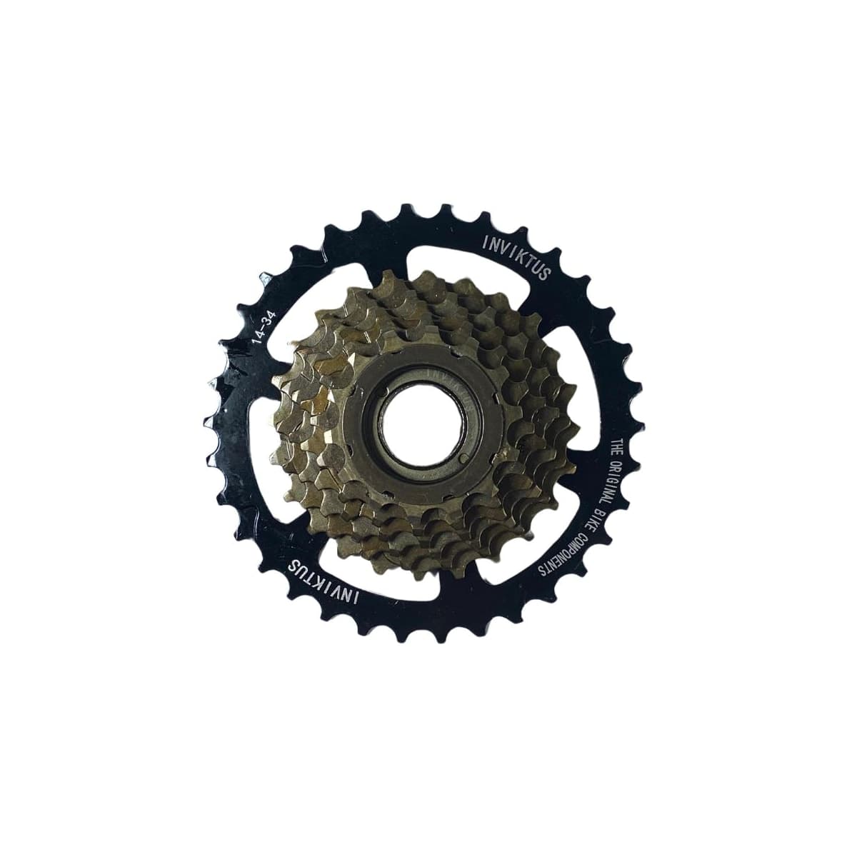 Roda Livre 7 Velocidade Inviktus CL-U026 Index Marrom 14/34D