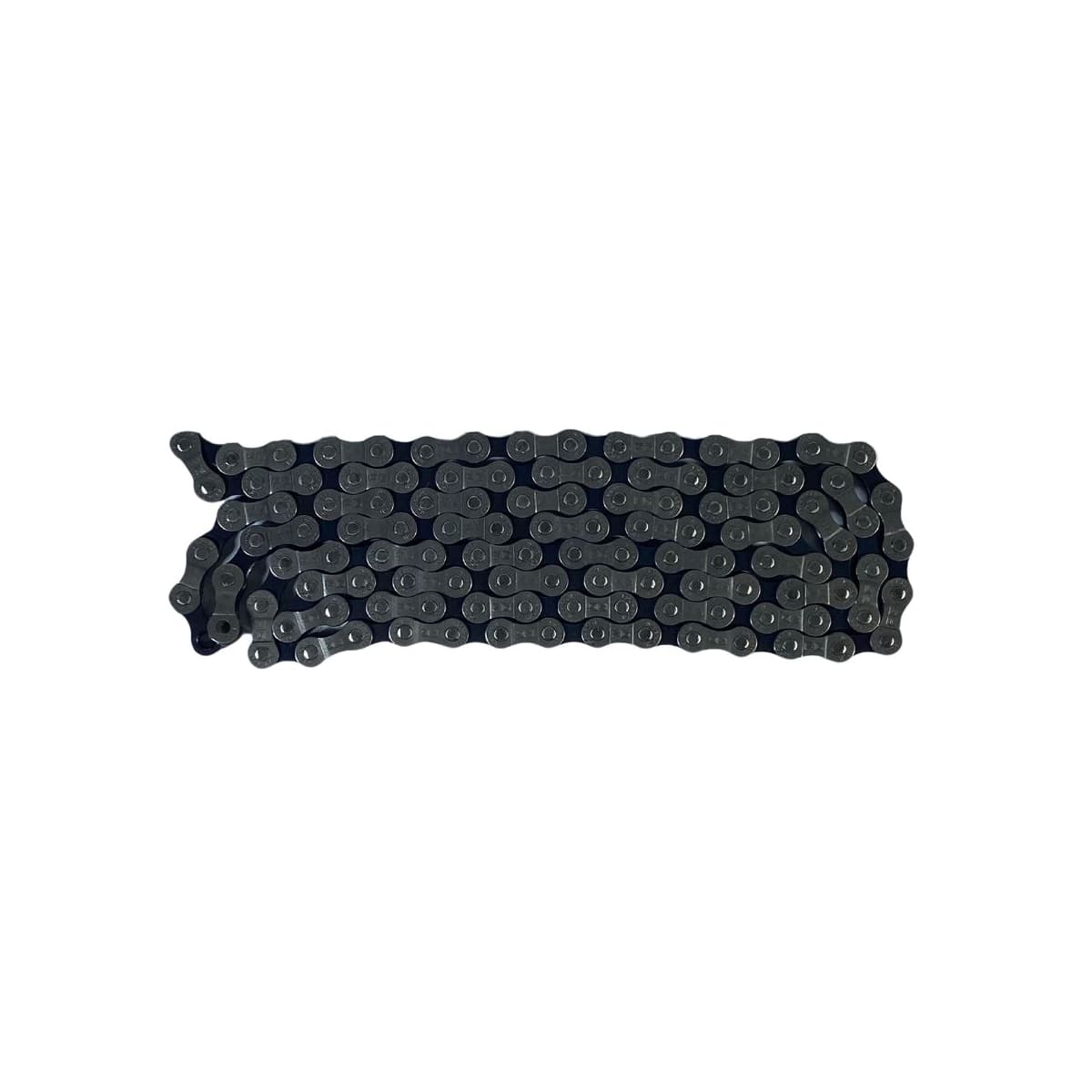 Corrente Fina Star FG-51 116 Elos Preto e Cromado Index 24 Velocidades