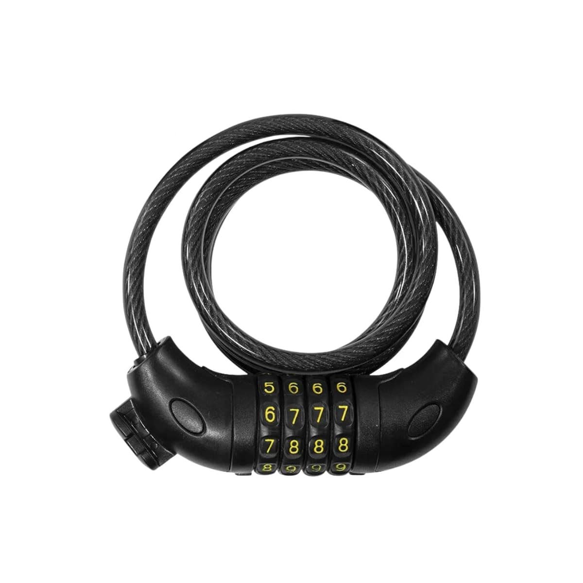 Cadeado de Bicicleta Espiral Inviktus Com Segredo 12mm X 1M