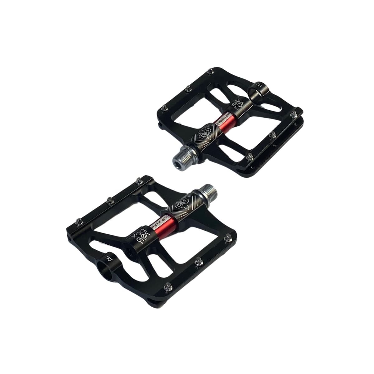 Pedal Bike Inviktus Velobox Plataforma Agile Inglês 9/16 Alumínio Preto