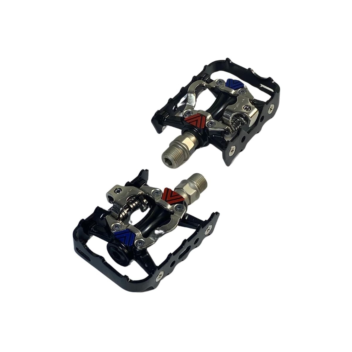 Pedal Bike Clip Velobox Plataforma Double MTB Inglês 9/16 Alumínio Preto