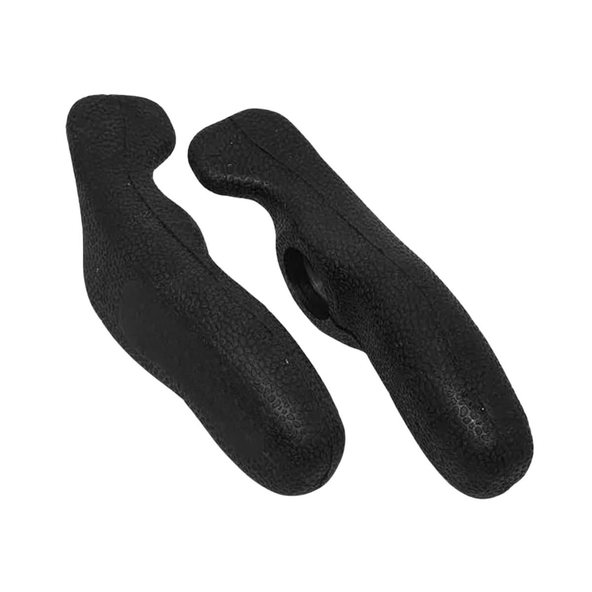 Bar End Emborrachado Importado Ergonômico Preto