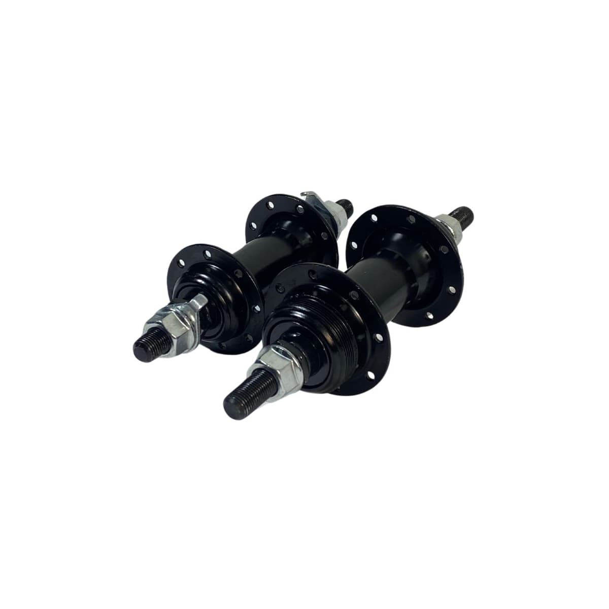 Cubo Aço Rosca 16 Furos com Esfera Preto