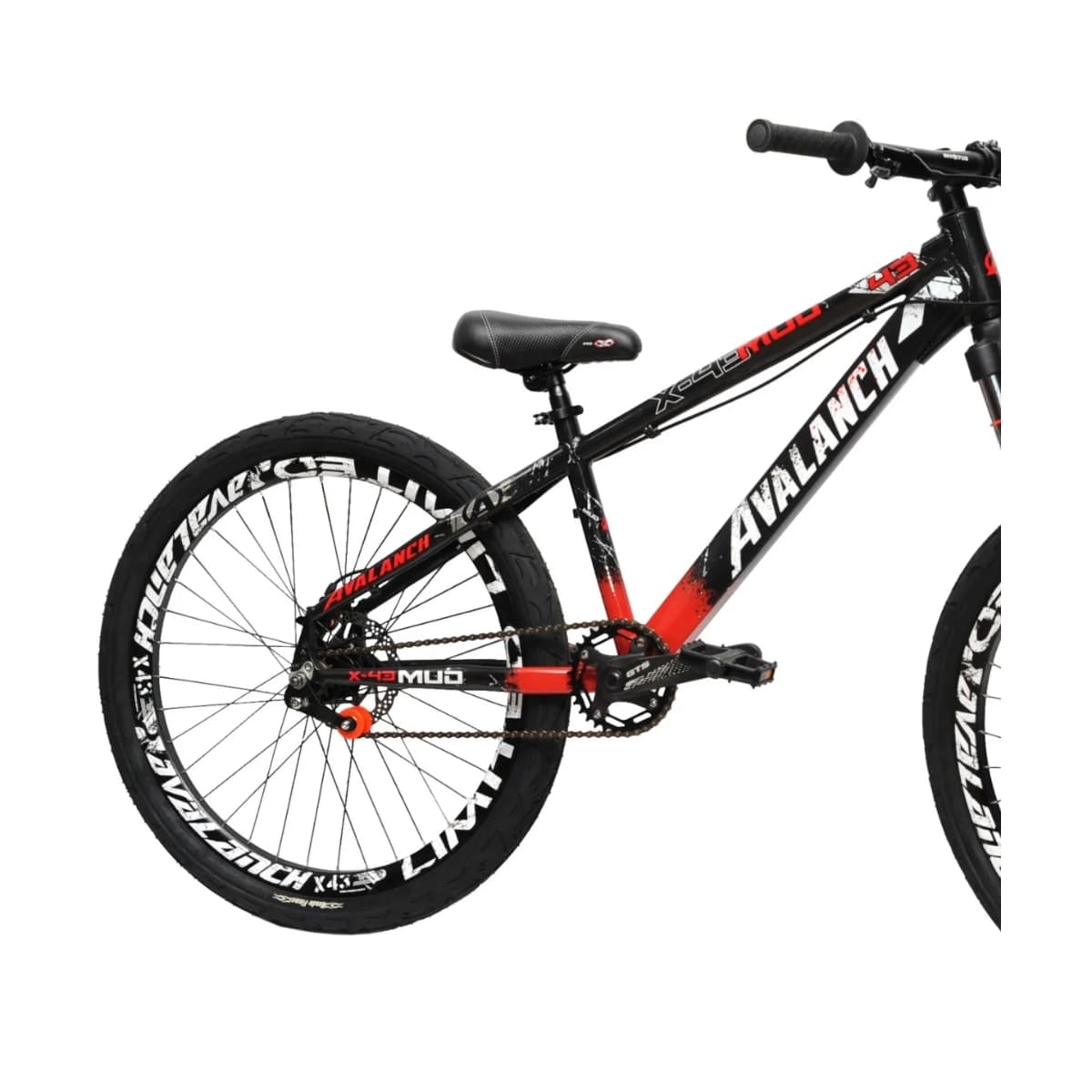 Bicicleta Aro 26 Avalanch Mud X-43 Dirt Jump Single Freeride