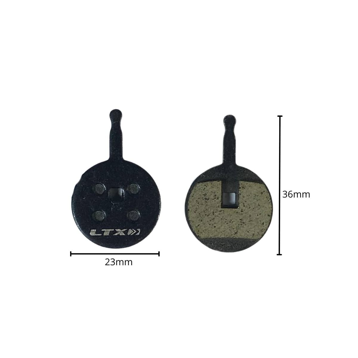 Pastilha Freio de Bicicleta Garra7 M-711-2 Orgânico