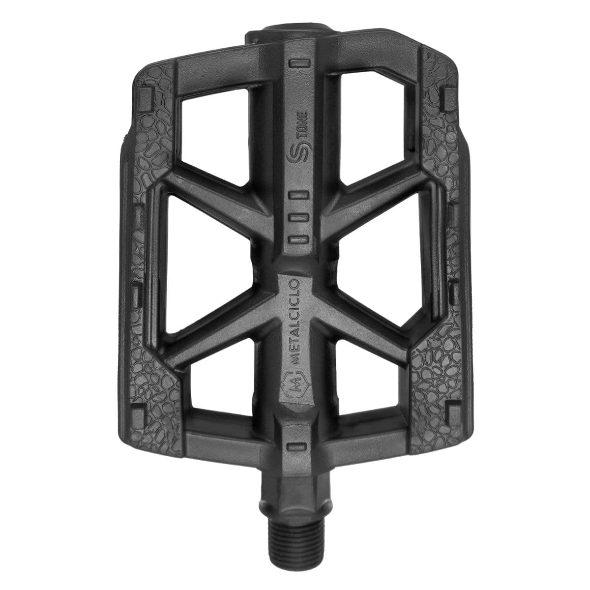 Pedal Bike Plataforma Inglês 9/16 Nylon Preto