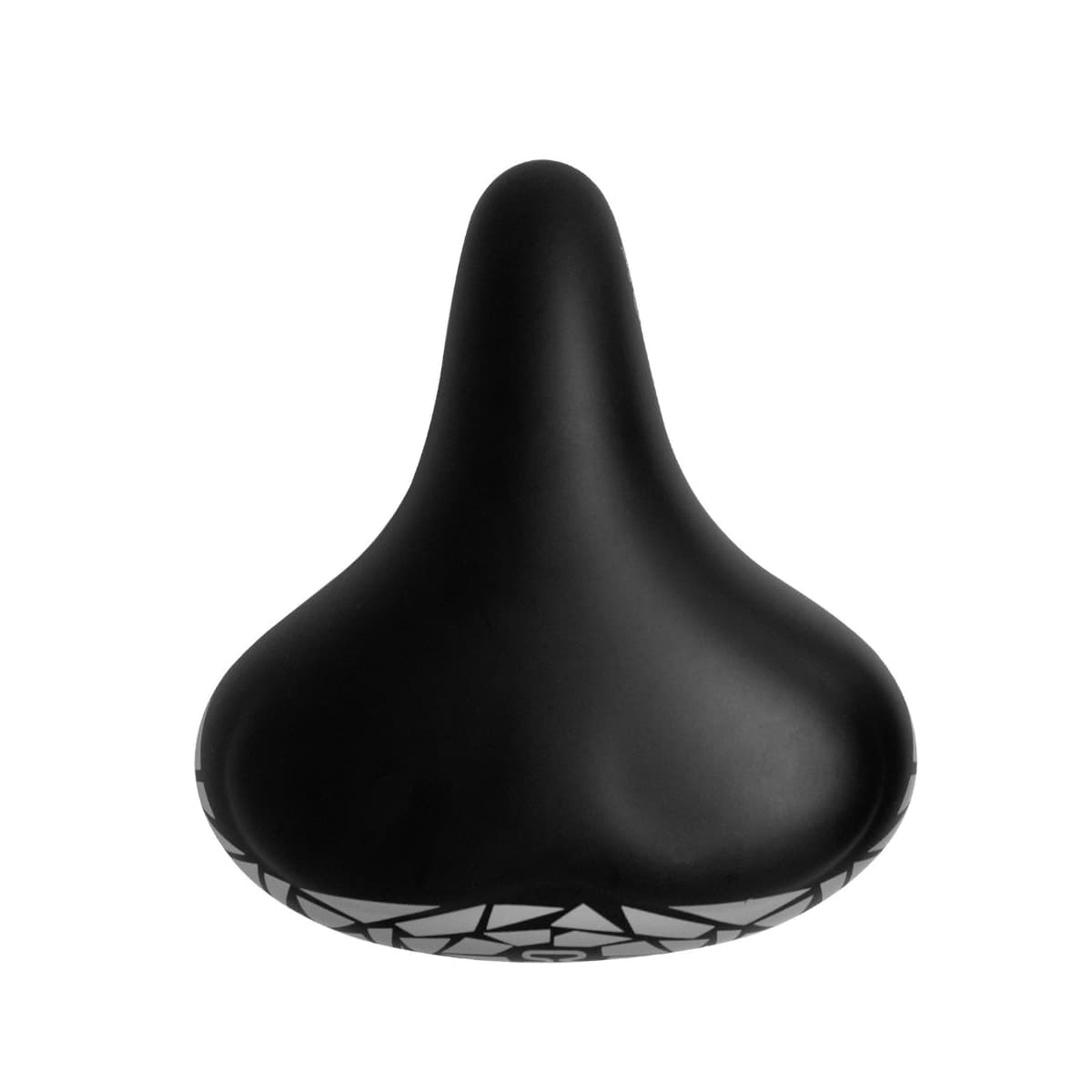 Selim MTB Selle Royal Shock Mosaico Preto e Prata