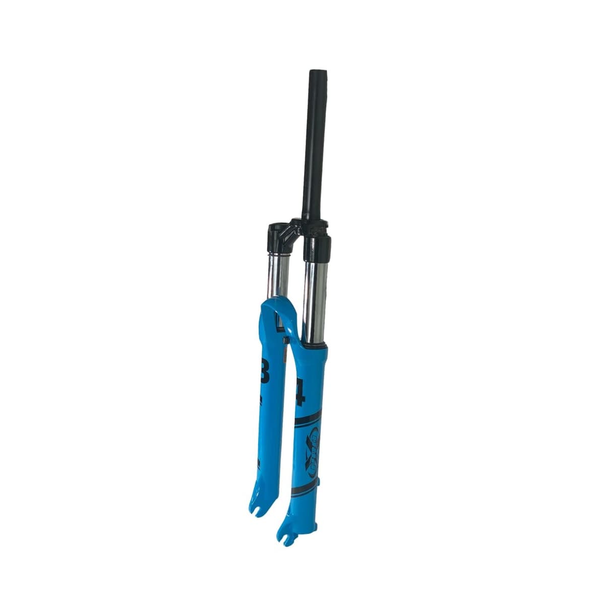 Garfo Suspensão Bike Aro 26 Pro-X Over Alumínio Azul Pantone Com Trava