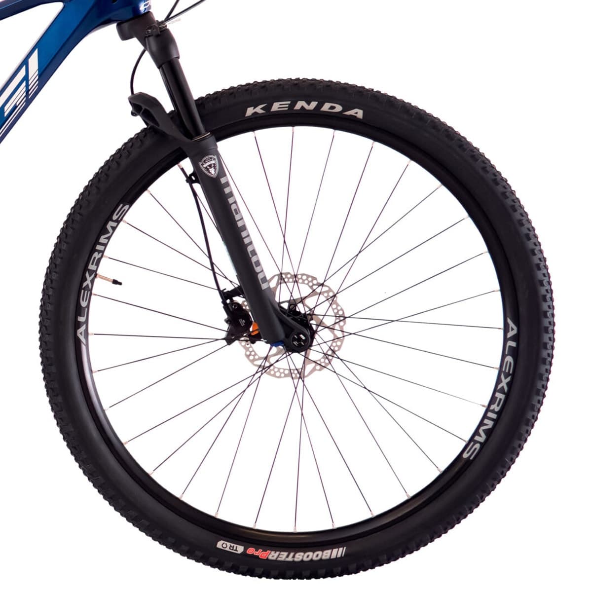 Bicicleta Aro 29 Oggi Agile Sport Carbon Deore 12v 2023 Azul e Vermelho