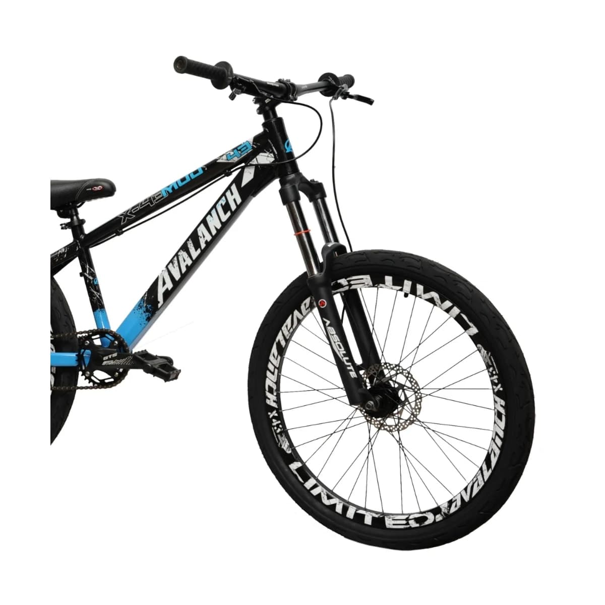 Bicicleta Aro 26 Avalanch Mud X-43 Dirt Jump Single Freeride
