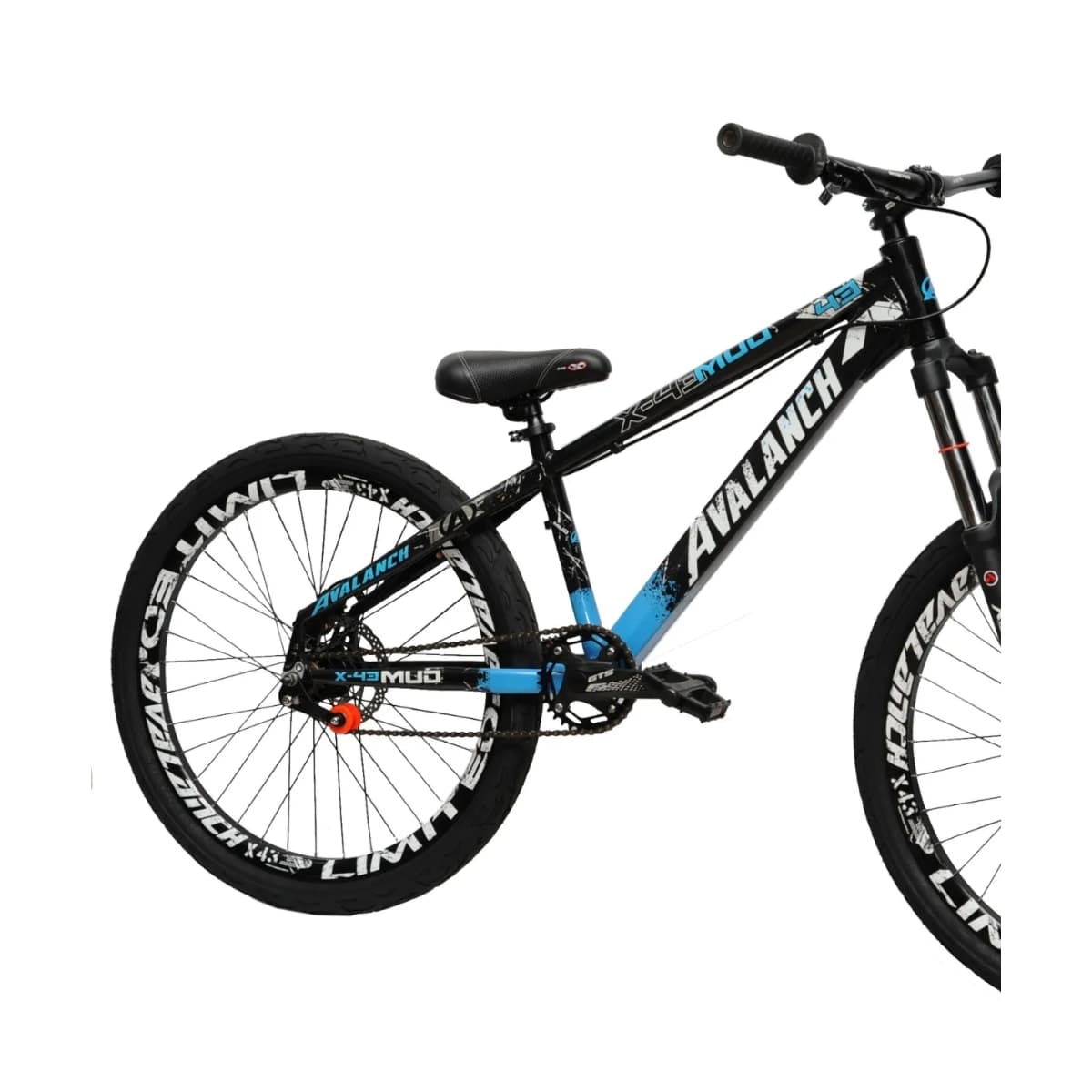 Bicicleta Aro 26 Avalanch Mud X-43 Dirt Jump Single Freeride