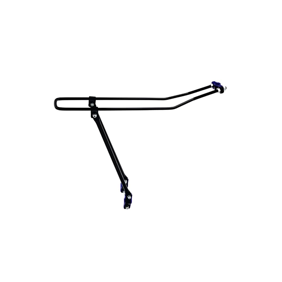Bagageiro de Bicicleta Tubular Kalf Preto Flexivel
