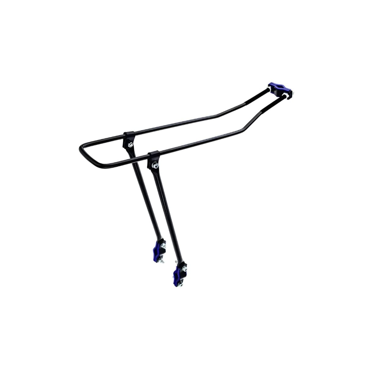 Bagageiro de Bicicleta Tubular Kalf Preto Flexivel